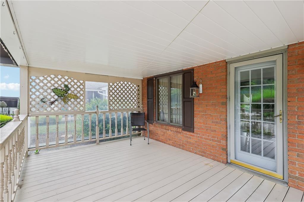 712 North 16th Street North Apollo, PA 15673 - Photo 5 of 25 a view of outdoor space with wooden floor and windows