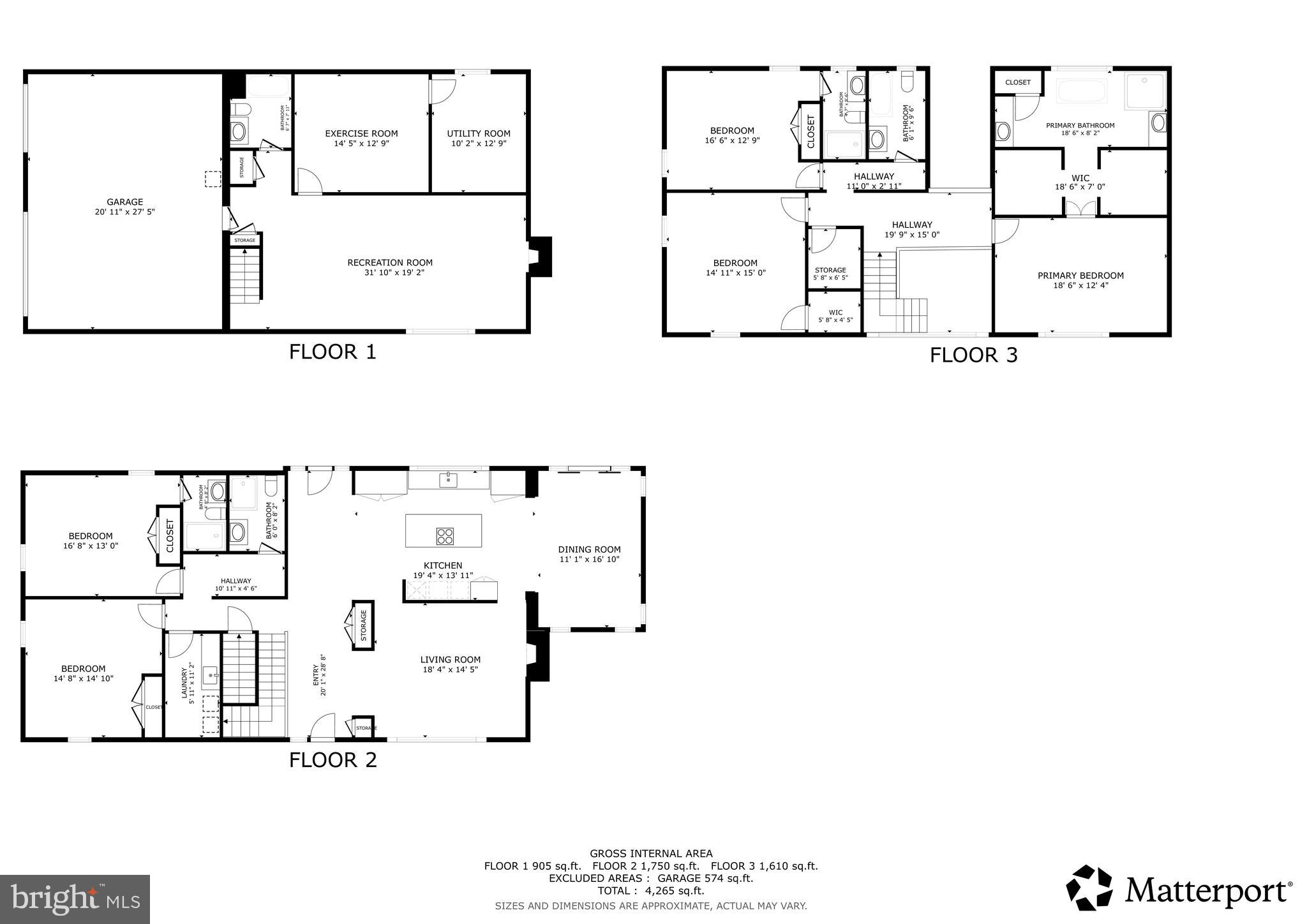 6016 Chesterbrook Road McLean, VA 22101 - Photo 11 of 11 6016 Chesterbrook Road - Floor Plans