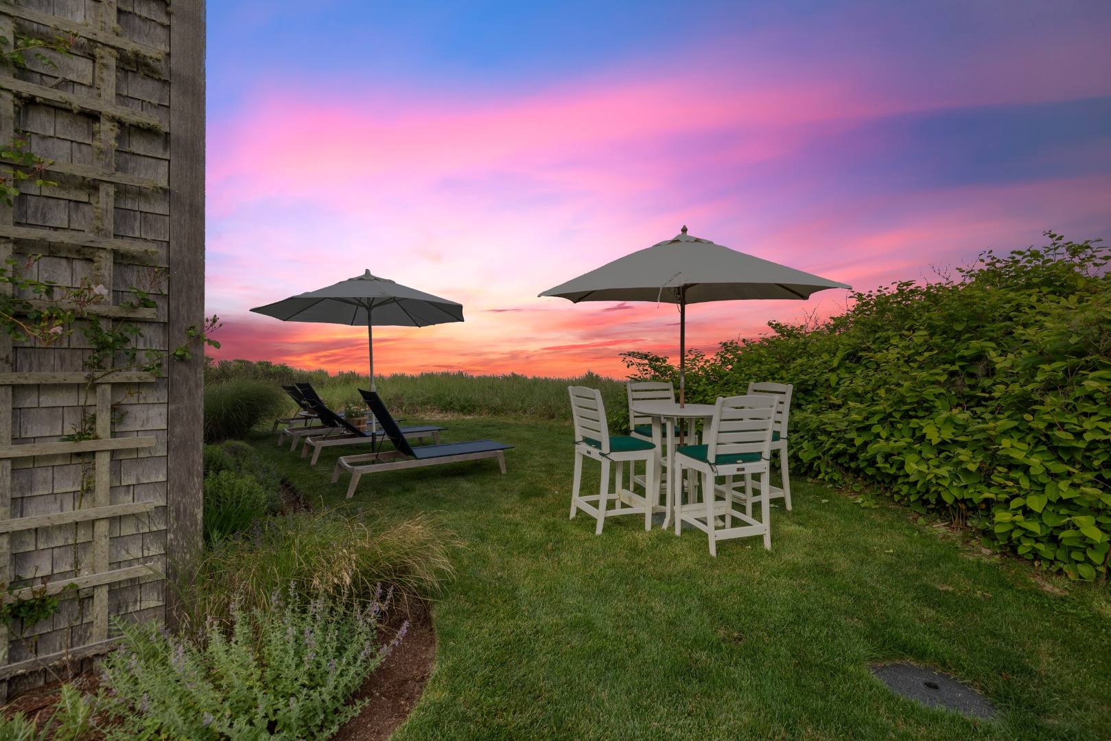 3 North Gully Road Nantucket, MA 02554 - Photo 5 of 43 a patio with table and chairs