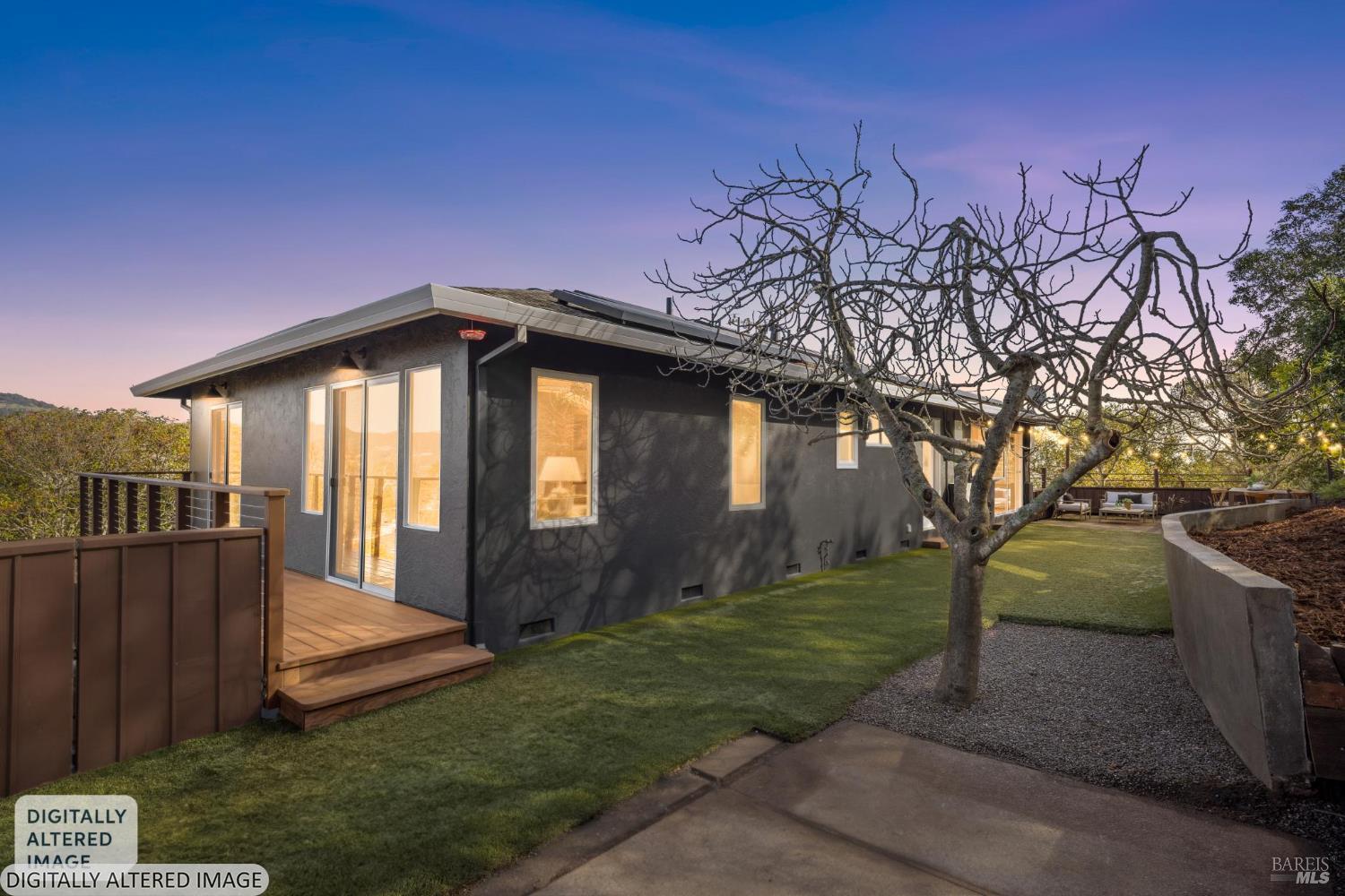 81 Rose Street San Rafael, CA 94901 - Photo 42 of 67 a front view of a house with garden