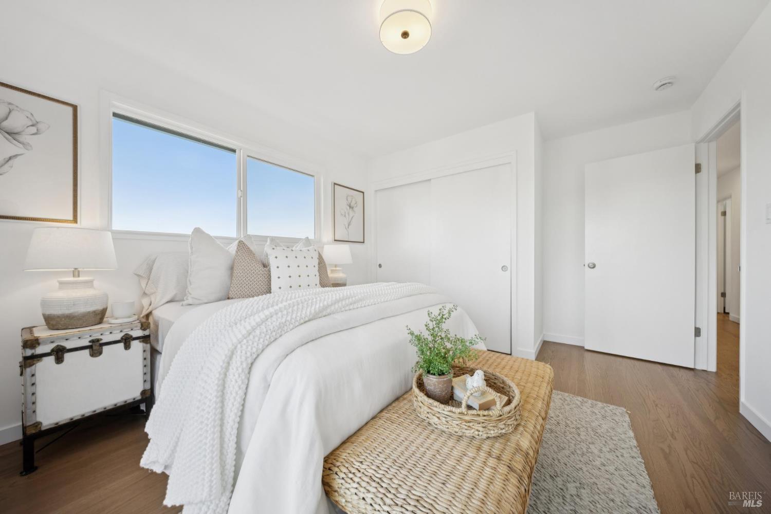 81 Rose Street San Rafael, CA 94901 - Photo 45 of 67 a bedroom with a bed and a couch