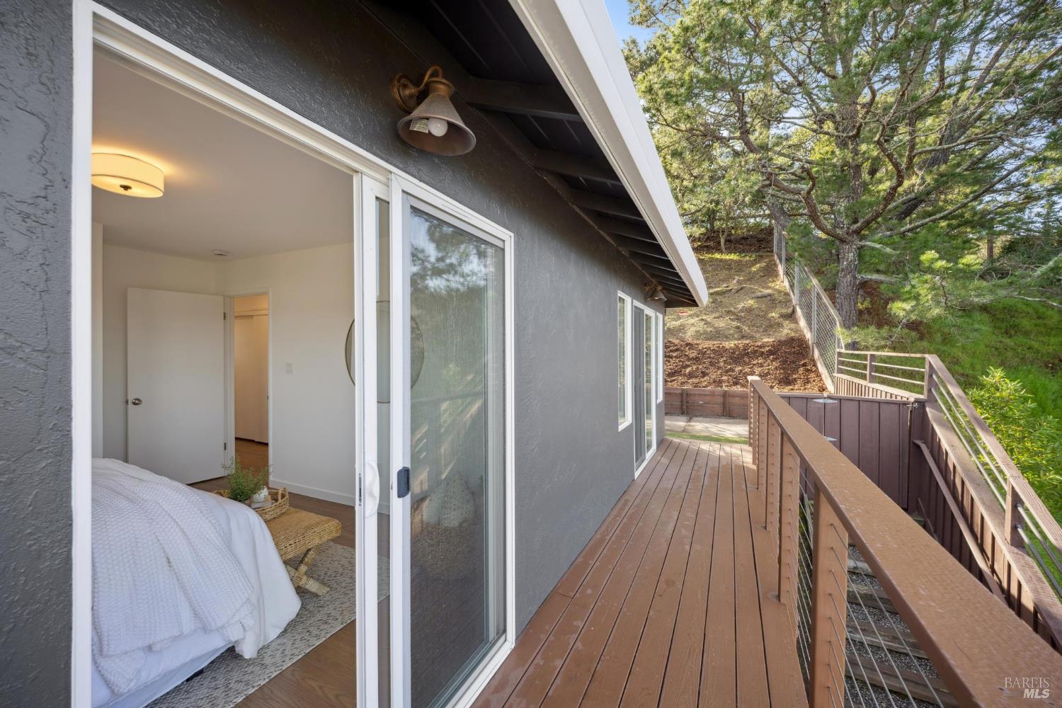 81 Rose Street San Rafael, CA 94901 - Photo 48 of 67 a view of balcony and patio