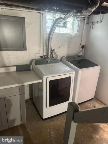 a view of water heater door