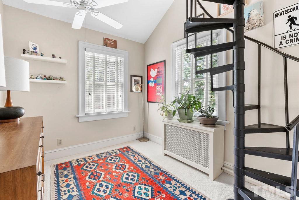 116 Hillcrest Road Raleigh, NC 27605 - Photo 13 of 30 a bedroom with furniture and a window