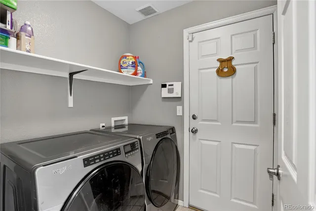 a backyard of a house