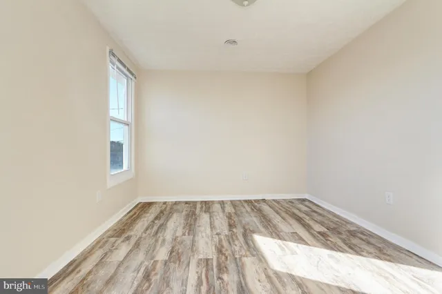 a view of wooden floor in a room