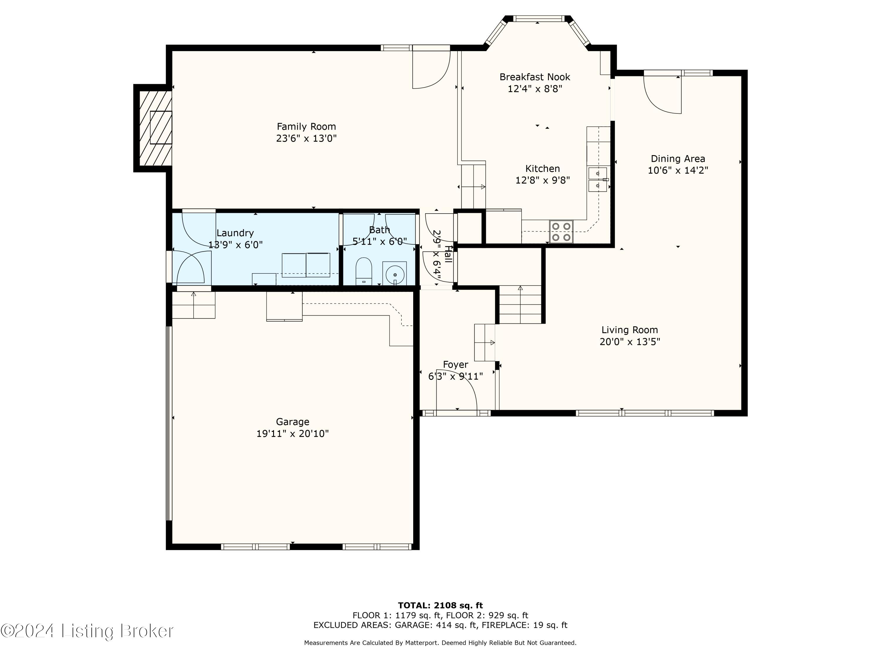 554 Castleman Branch Road Shepherdsville, KY 40165 - Photo 48 of 50 Floorplan 1st Floor