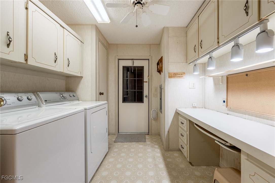 19658 Eagle Trace Court North Fort Myers, FL 33903 - Photo 24 of 40 a utility room with dryer and washer