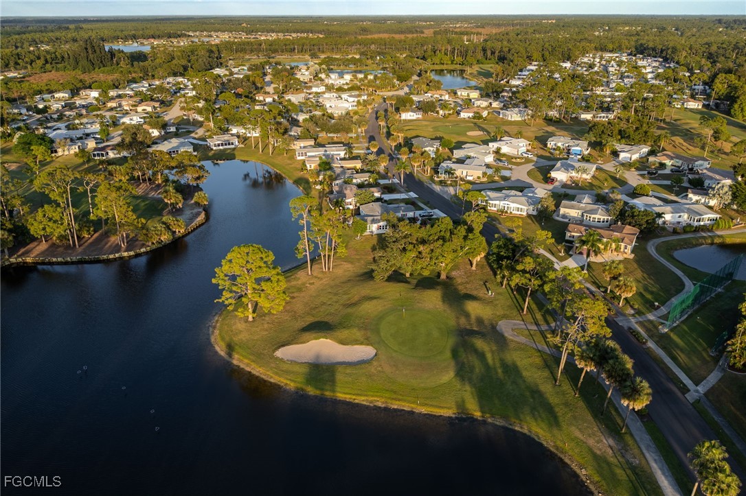 19658 Eagle Trace Court North Fort Myers, FL 33903 - Photo 34 of 40 an aerial view of residential houses with outdoor space and swimming pool