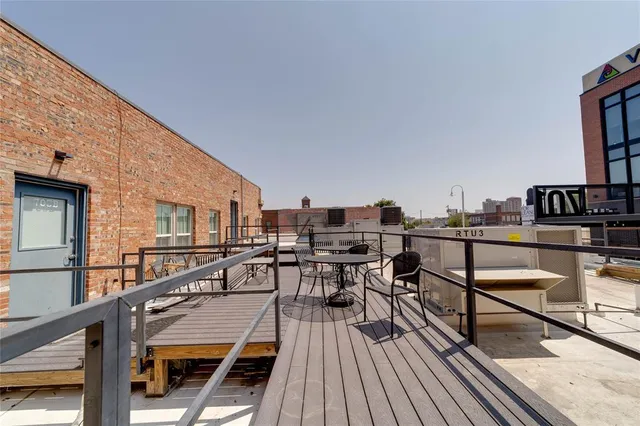 a view of outdoor space with seating