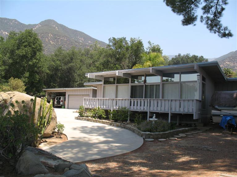 2510 Ladera Road Ojai, CA 93023 - Photo 2 of 15 a view of a house with a yard