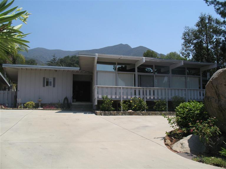 2510 Ladera Road Ojai, CA 93023 - Photo 3 of 15 a view of a house with a yard