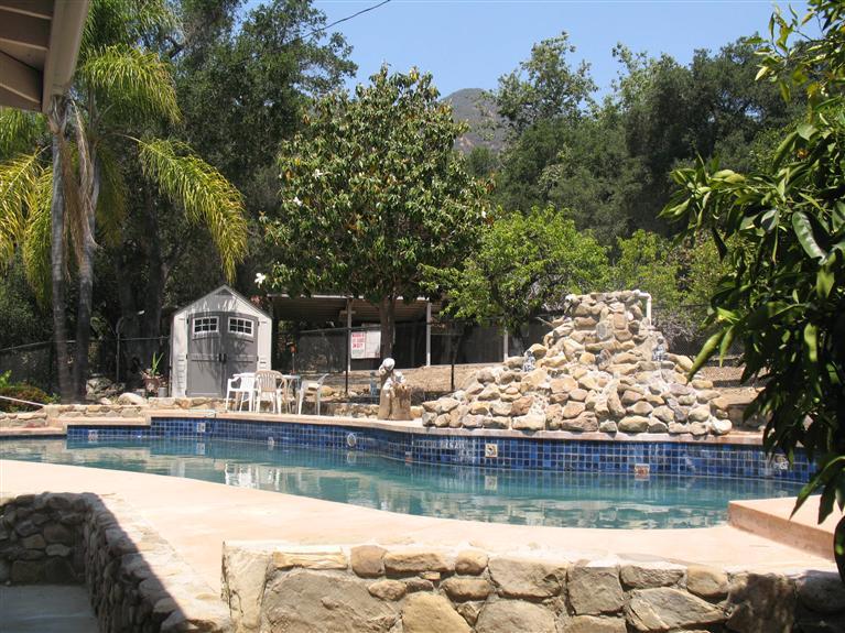 2510 Ladera Road Ojai, CA 93023 - Photo 7 of 15 a view of swimming pool with a yard