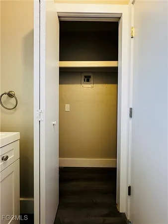 a view of front door