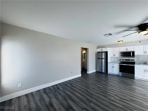 wooden floor in an empty room
