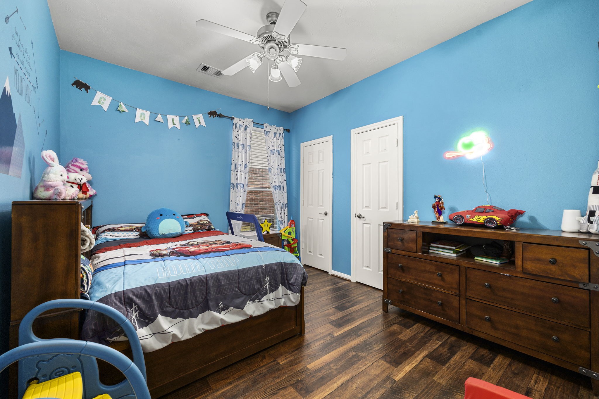 2202 Winchester Lake Rosenberg, TX 77471 - Photo 24 of 31 And another secondary bedroom already set up for the young man in your family.