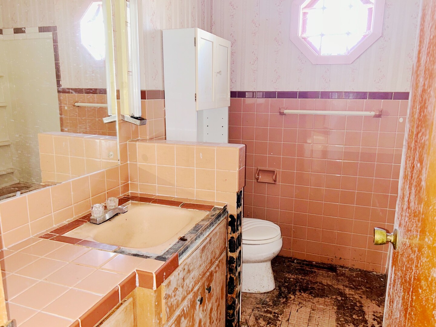 44 Strasma W Drive Kankakee, IL 60901 - Photo 13 of 20 a bathroom with a sink and a mirror