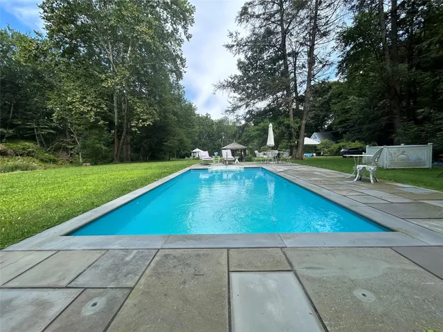 a view of outdoor space with sign board