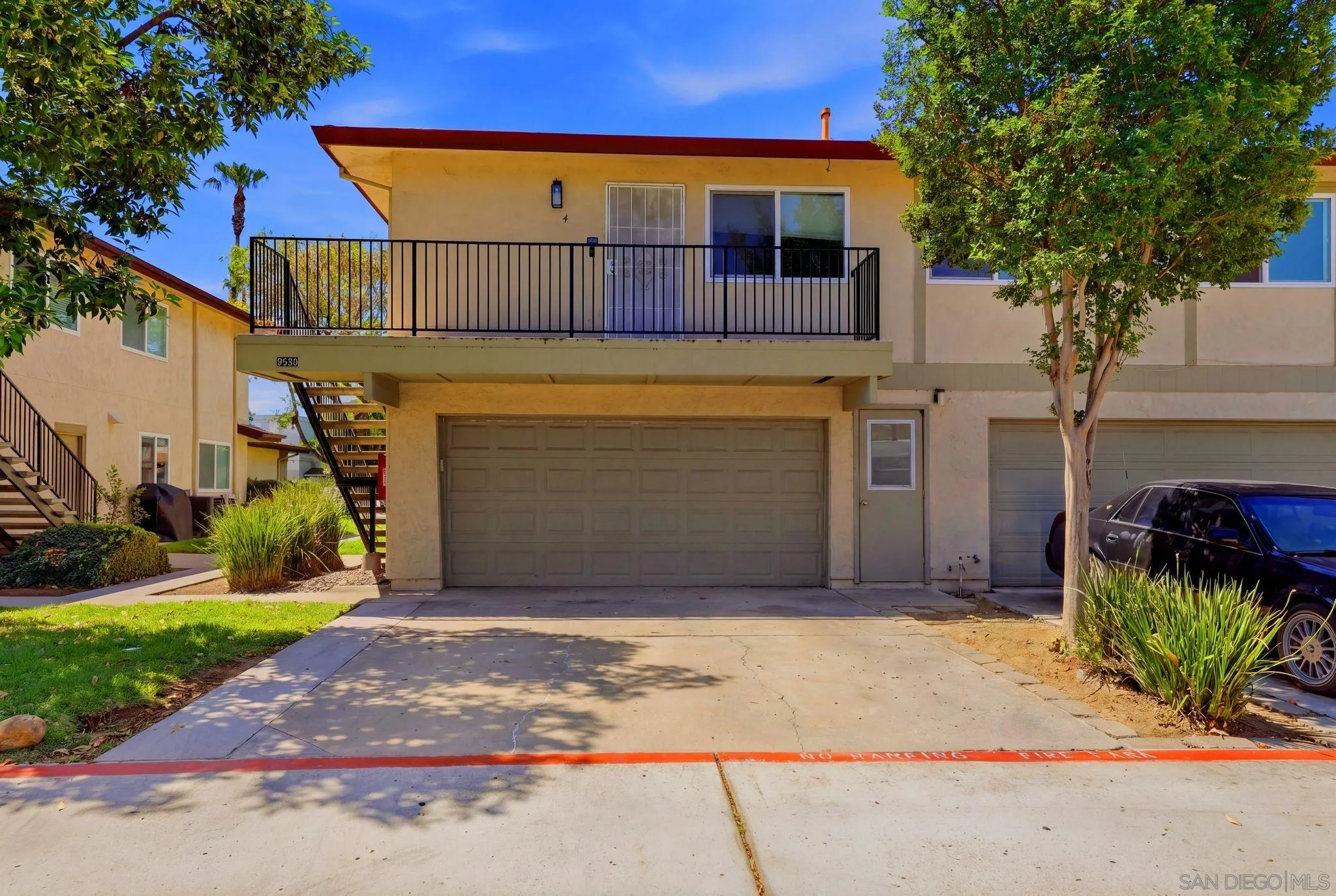 9926 Mission Vega Road, Unit 4 Santee, CA 92071 - Photo 25 of 30 a view of a car garage