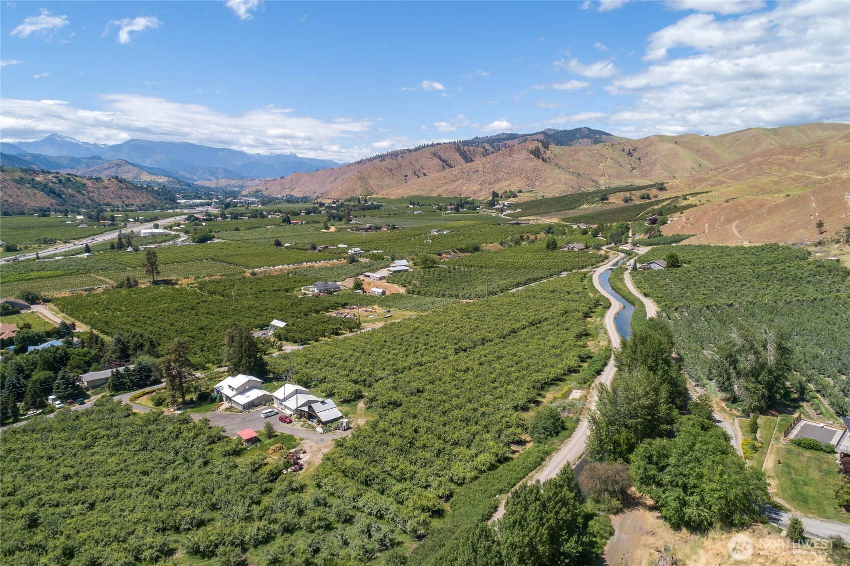 0 Red Apple Road Cashmere, WA 98815 - Photo 34 of 38 a view of a city with mountains in the background