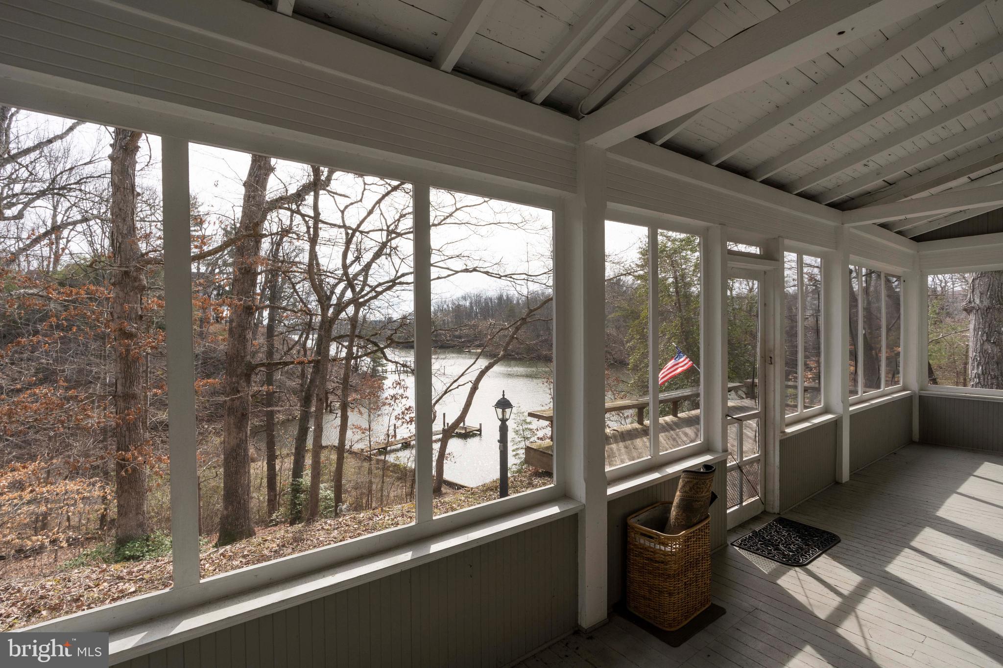 103 Wallace Manor Road Edgewater, MD 21037 - Photo 7 of 15 Waterfront screened porch