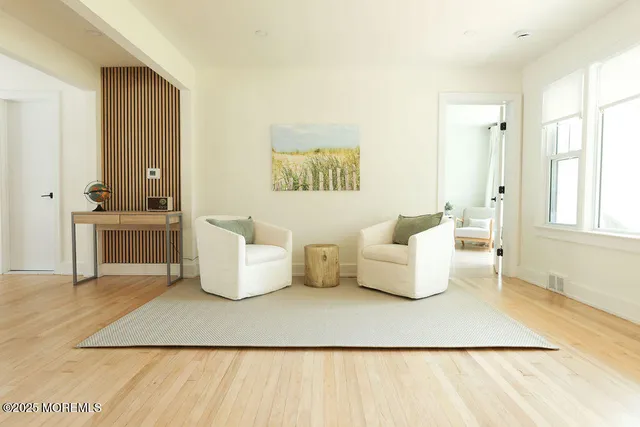 a living room with a couch