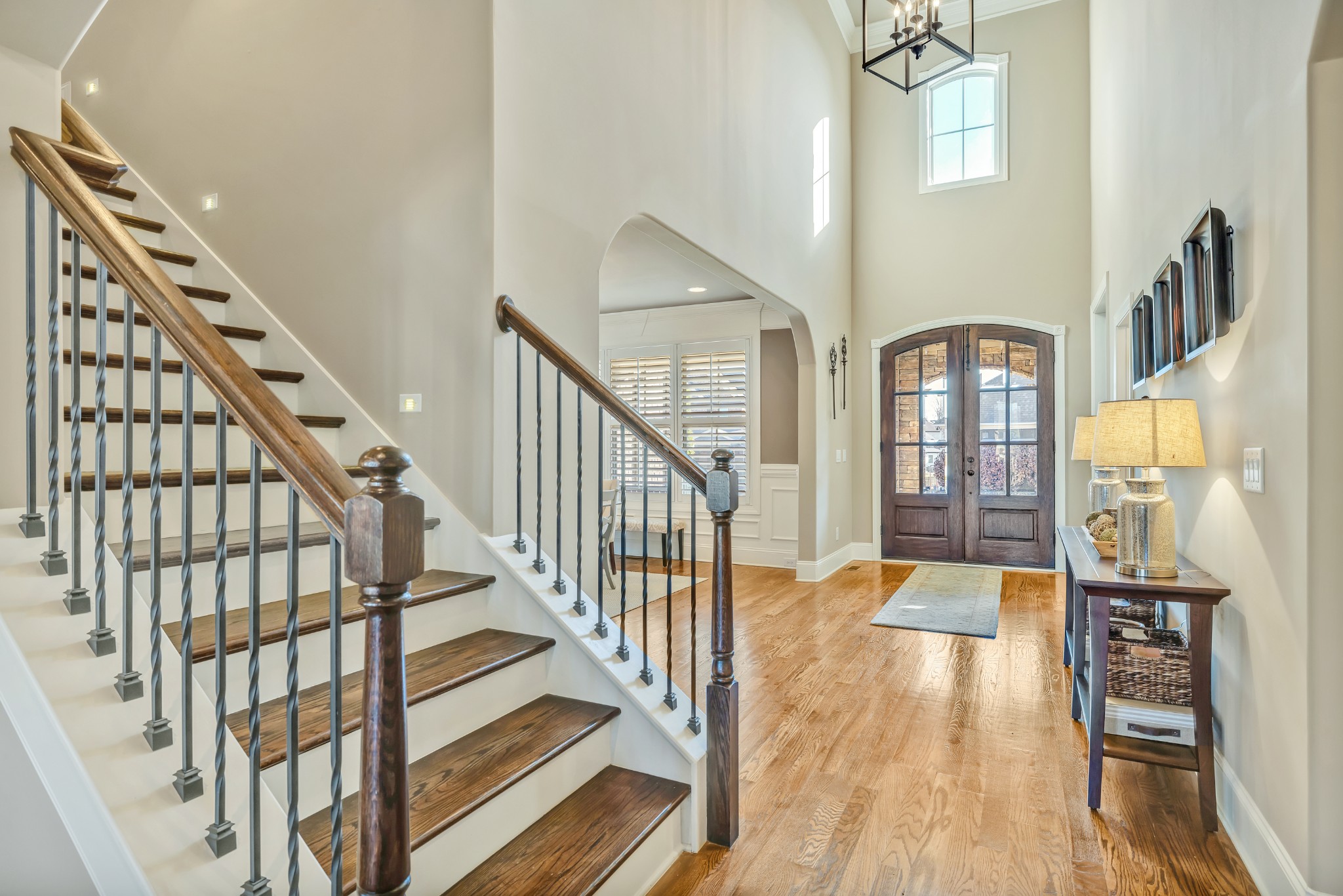 4008 Canberra Drive Spring Hill, TN 37174 - Photo 9 of 63 a view of entryway and hall with wooden floor