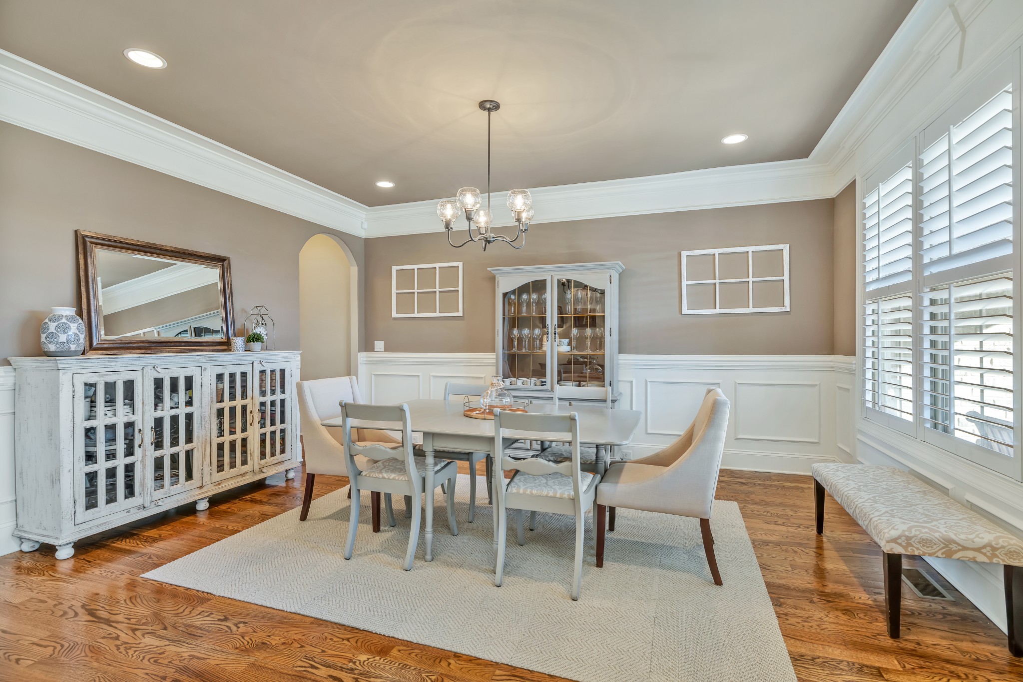 4008 Canberra Drive Spring Hill, TN 37174 - Photo 10 of 63 a view of a dining room with furniture window and wooden floor