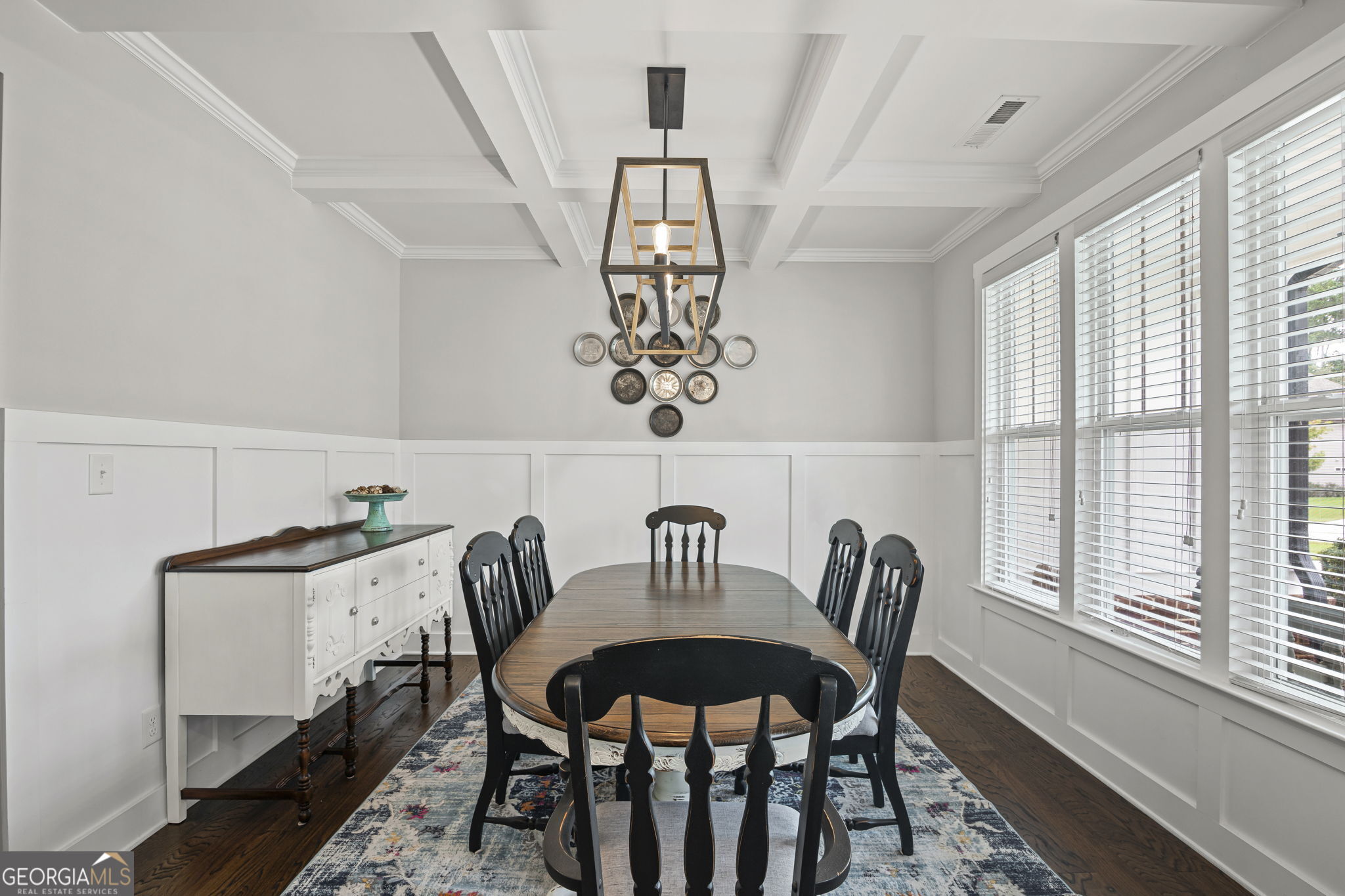150 Duck Drive Senoia, GA 30276 - Photo 13 of 73 a view of a dining room with furniture window and outside view