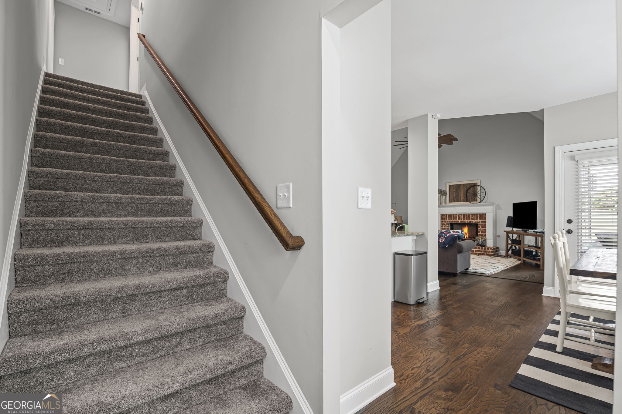 150 Duck Drive Senoia, GA 30276 - Photo 35 of 73 a view of entryway and hall with wooden floor