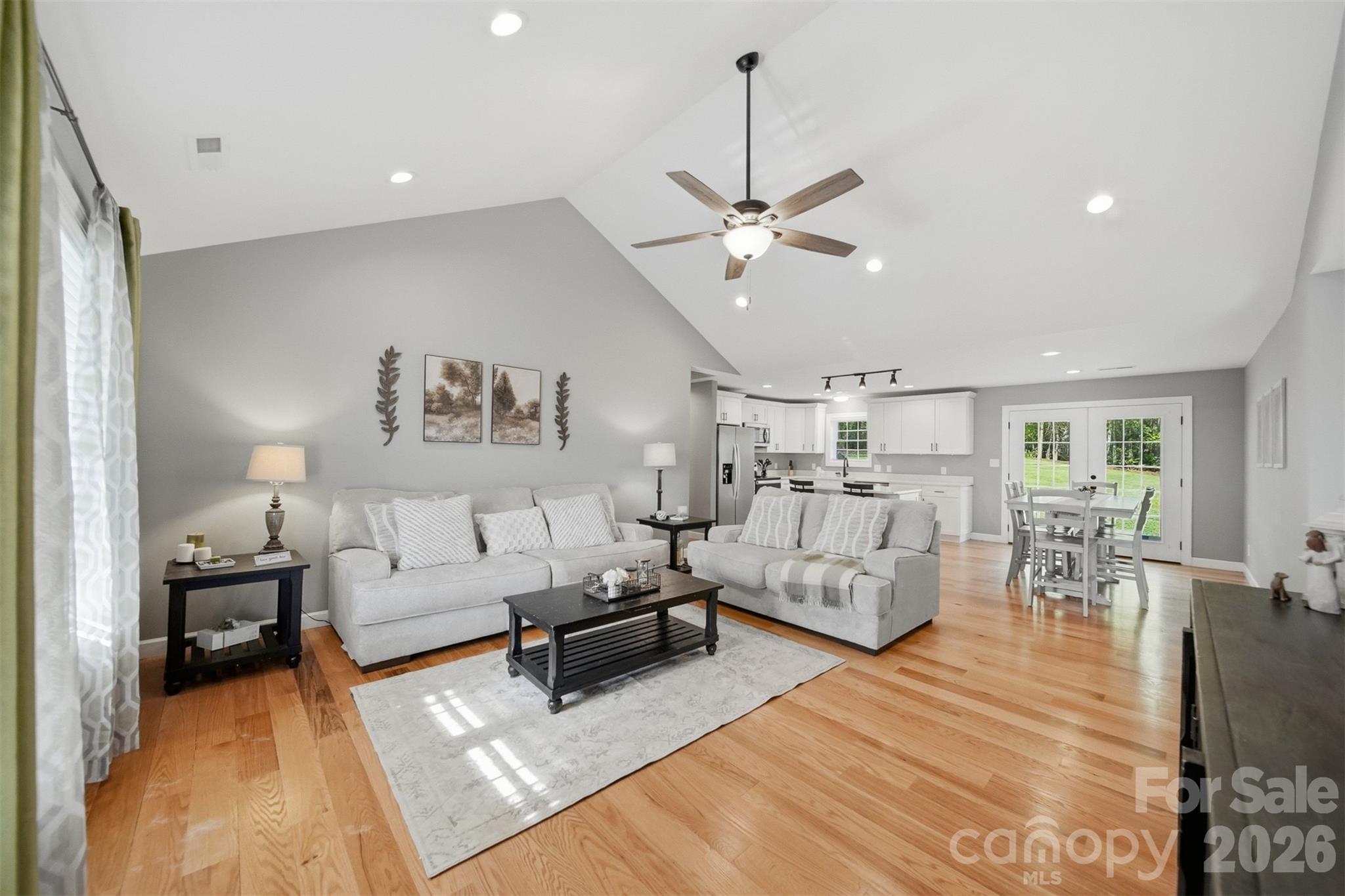 490 Dudley Shoals Road Granite Falls, NC 28630 - Photo 2 of 38 a living room with furniture and view of kitchen