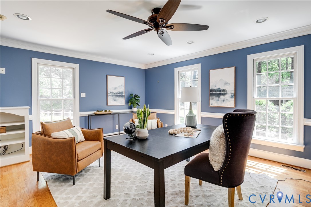 509 Wadeward Road Henrico, VA 23229 - Photo 28 of 59 a view of a dining room with furniture and wooden floor