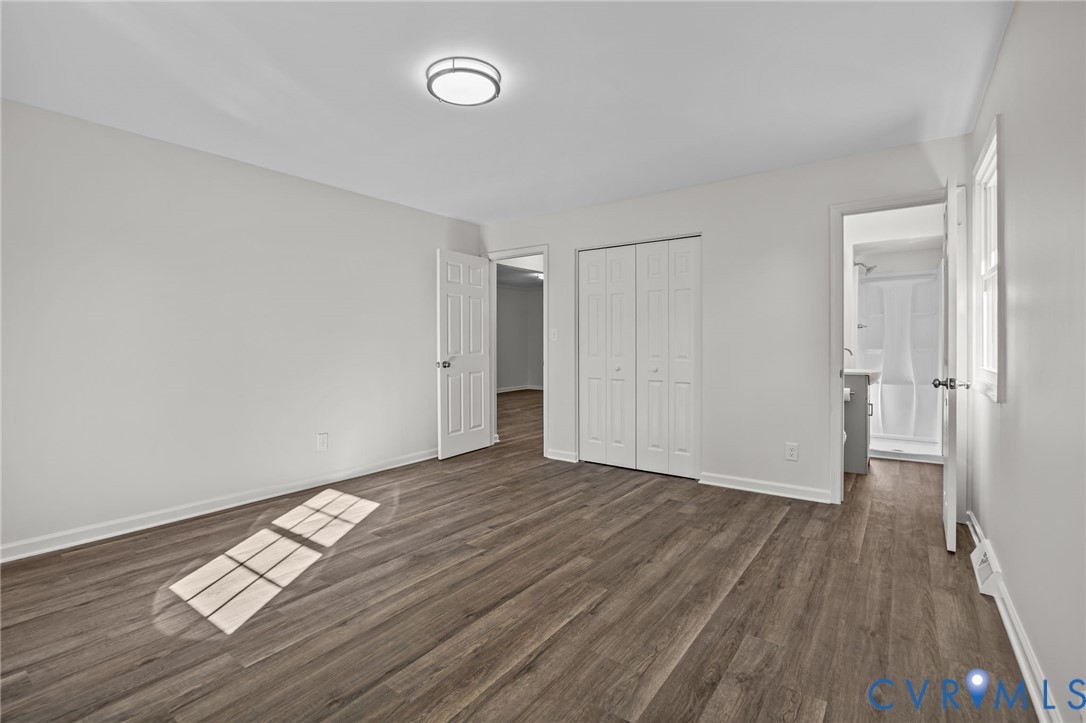 114 Huntington Road Colonial Heights, VA 23834 - Photo 16 of 40 a view of empty room with wooden floor