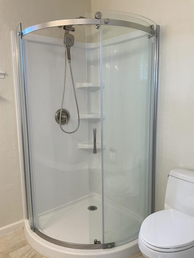 3057 Berney Drive Marina, CA 93933 - Photo 21 of 24 a bathroom with a shower and toilet