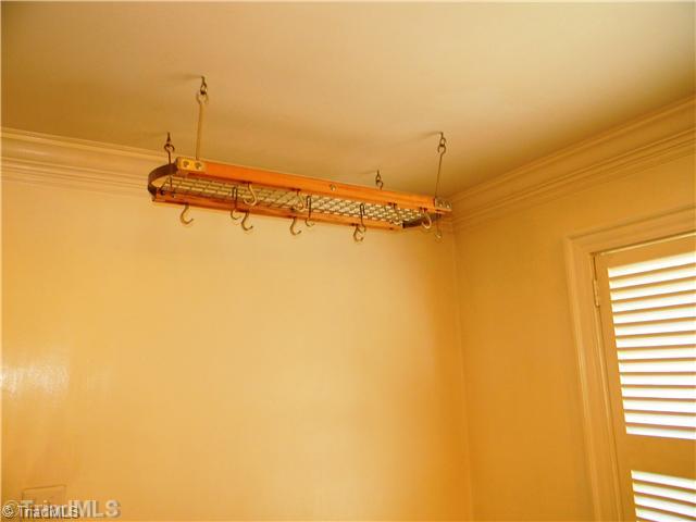 4925 Tower Road, Unit B Greensboro, NC 27410 - Photo 10 of 16 Kitchen. What a Great Place to Hang Your Cookware in the Lovely Euro Kitchen