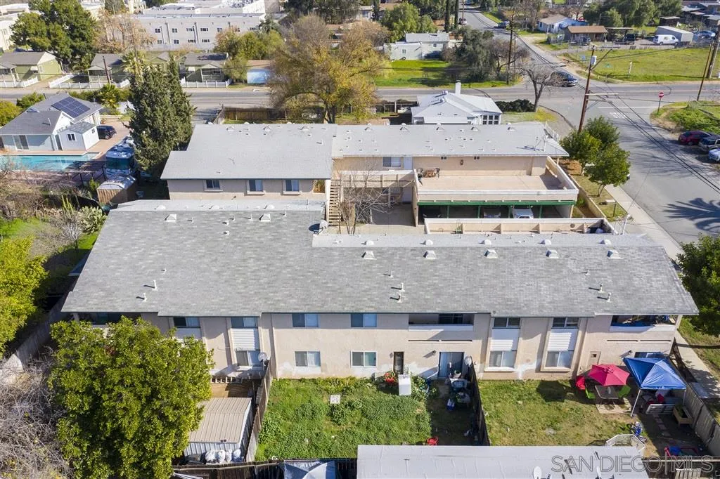 715 B Street Ramona, CA 92065 - Photo 7 of 21 an aerial view of multiple houses with a yard