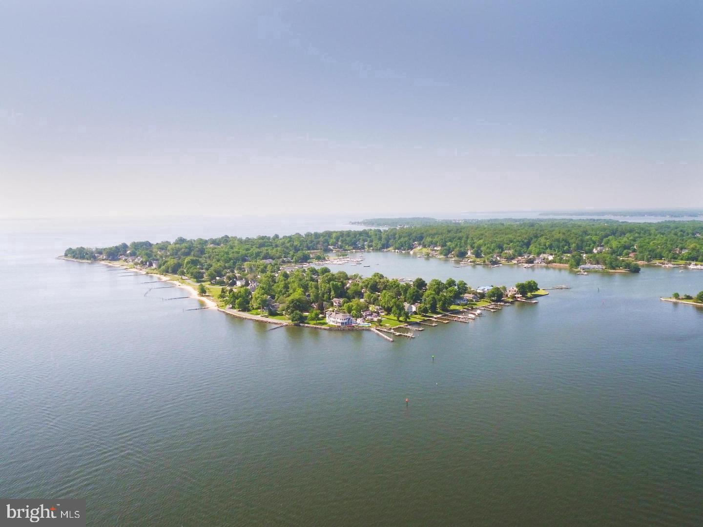 54 Decatur Avenue Annapolis, MD 21403 - Photo 50 of 63 an aerial view of ocean and trees