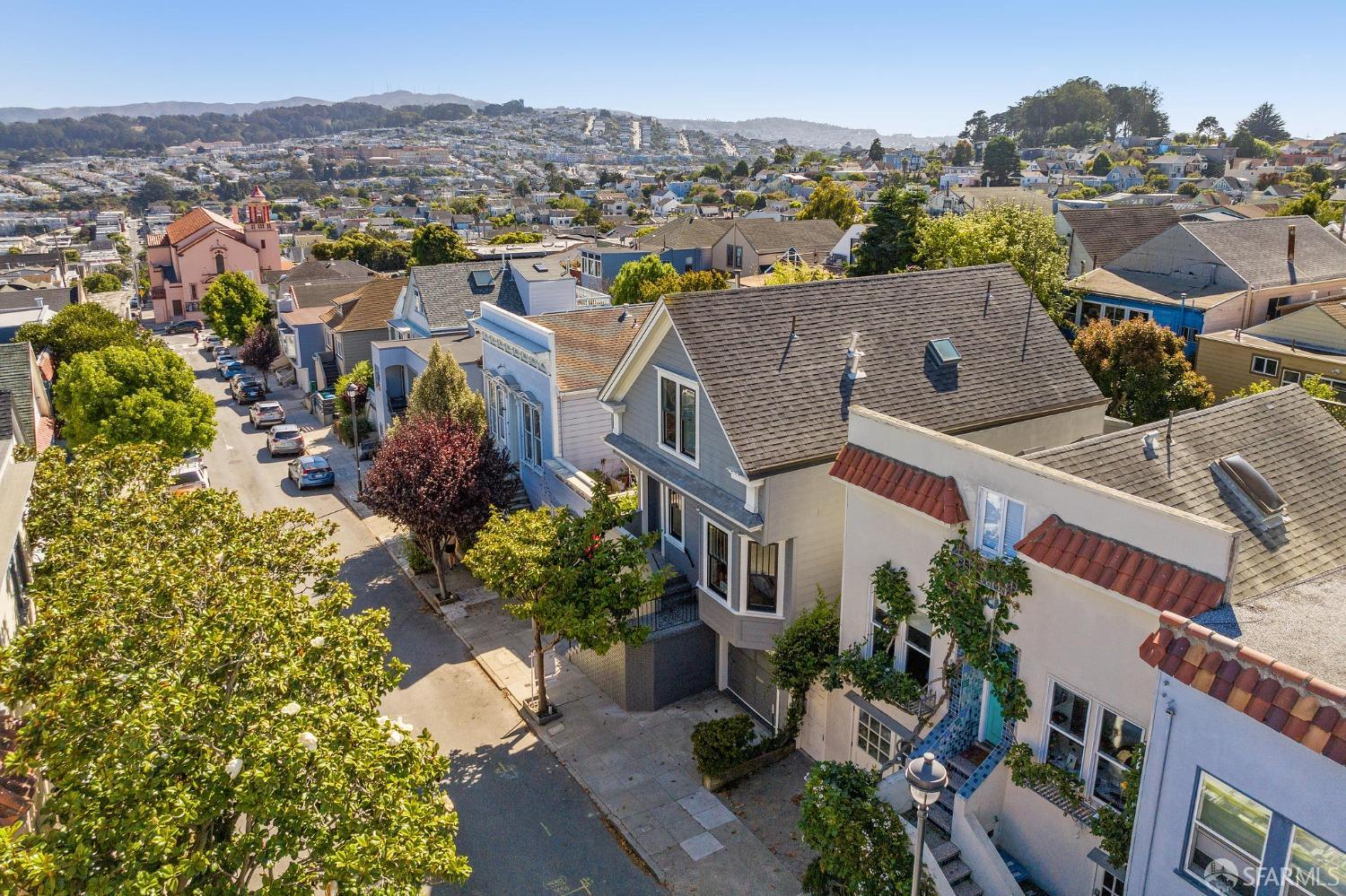 216 Ellsworth Street San Francisco, CA 94110 - Photo 64 of 76 an aerial view of multiple house