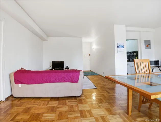 a living room with a couch