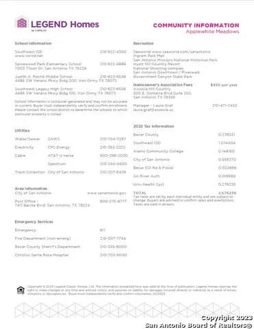 $268,990 | 10311 Fuji Court, San Antonio, TX 78224