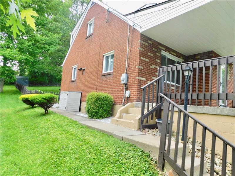 2285 Monroeville Road Monroeville, PA 15146 - Photo 17 of 24 SIDE VIEW OF THE HOUSE WITH STEPS TO THE FRONT PORCH