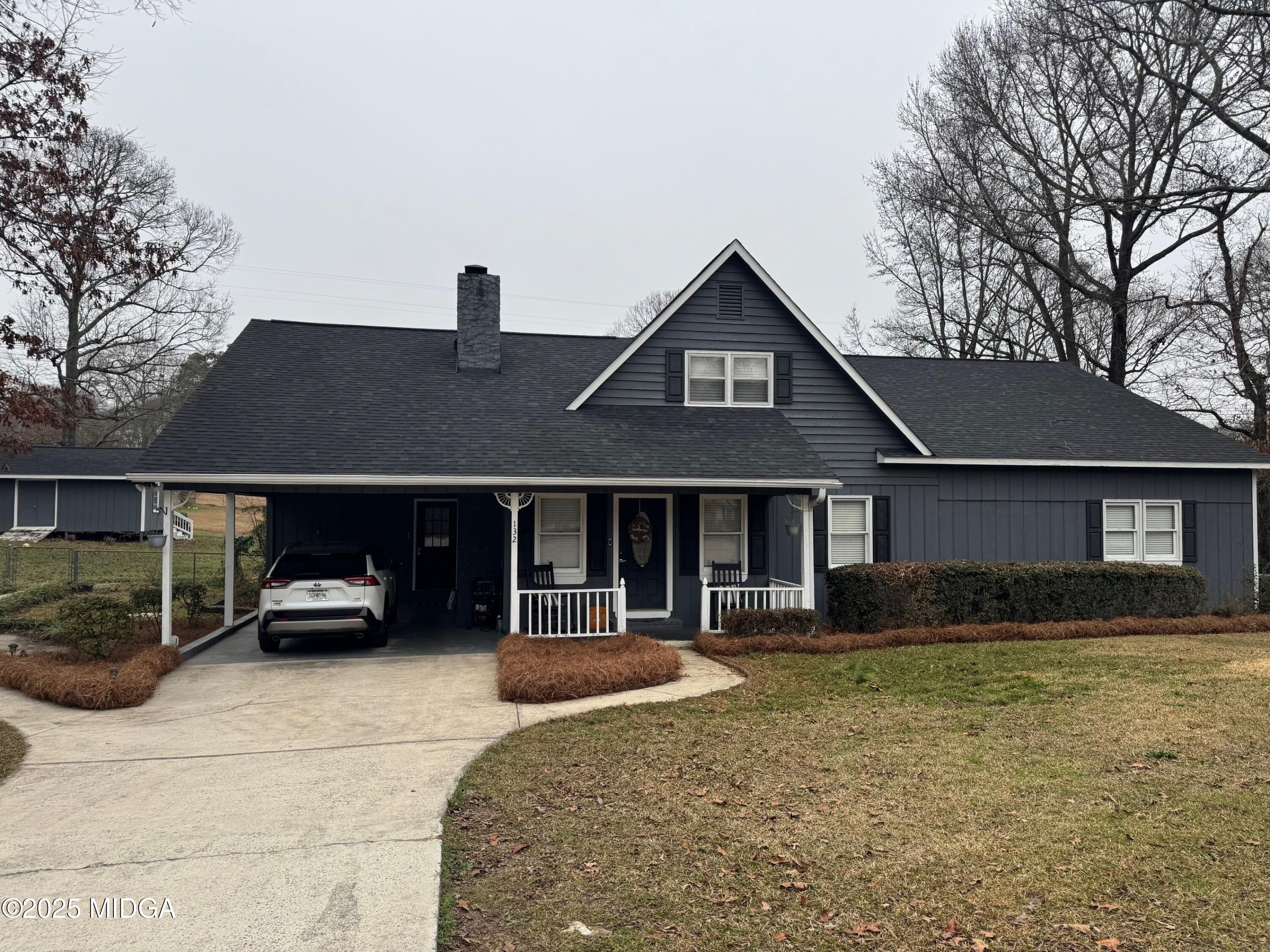 132 Old Hickory Road Byron, GA 31008 - Photo 1 of 35 front view of a house with a yard