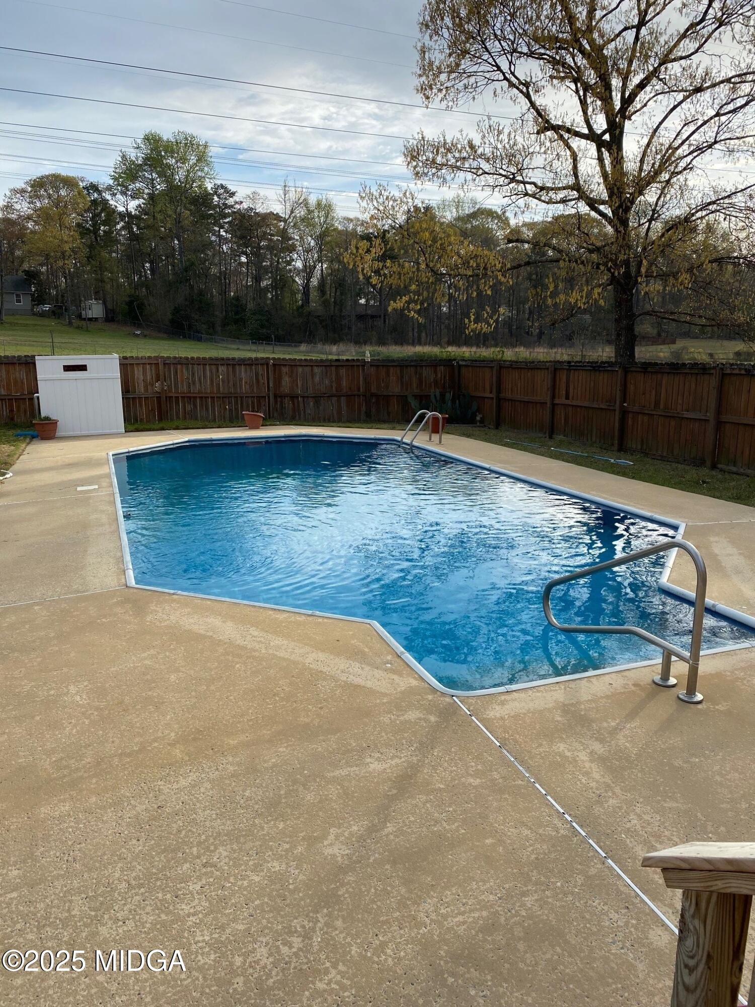 132 Old Hickory Road Byron, GA 31008 - Photo 27 of 35 a view of outdoor space with deck and yard