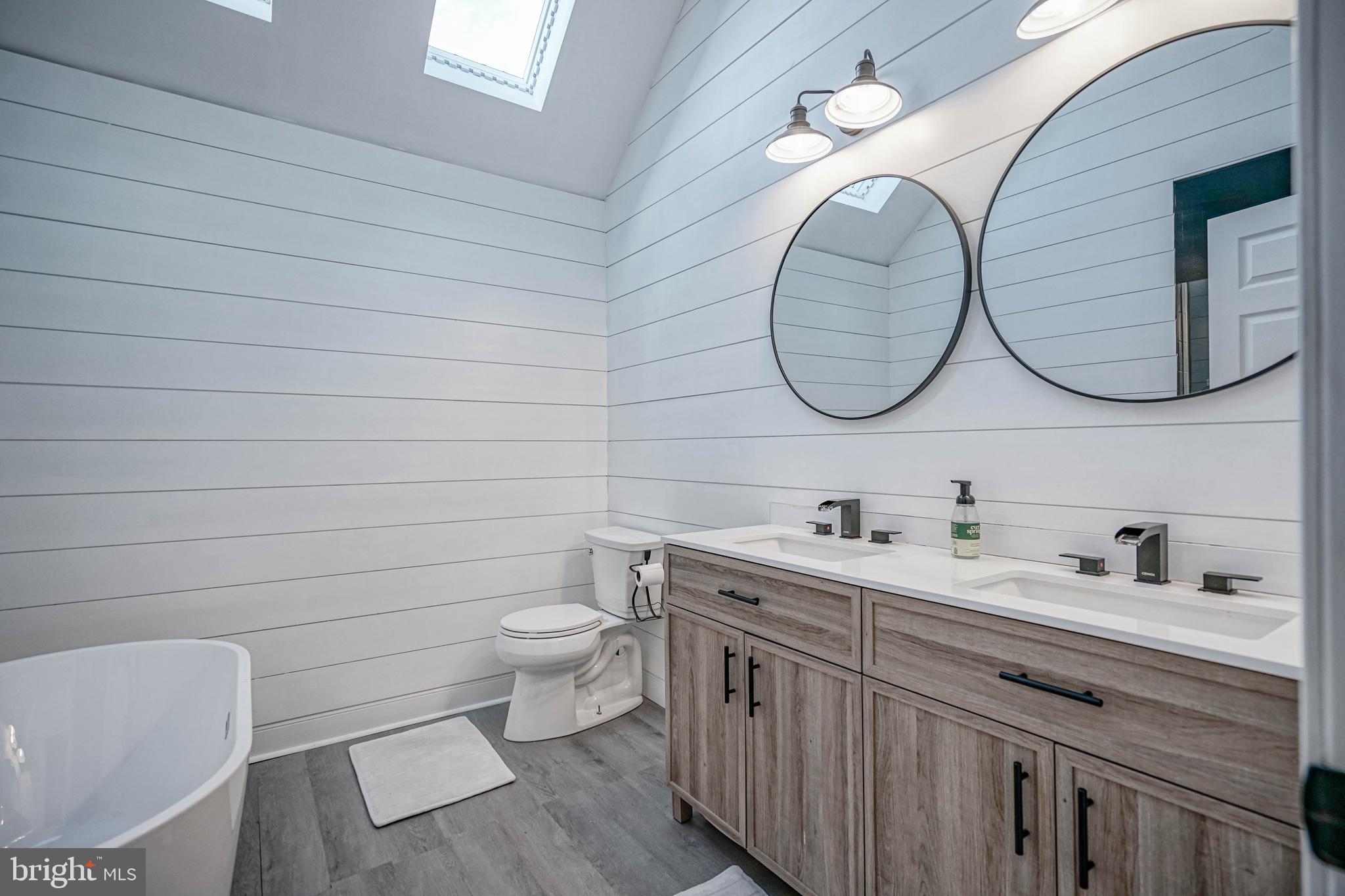 139 Rutgers Road Pennsville, NJ 08070 - Photo 36 of 75 Love that vanity & shiplap walls!