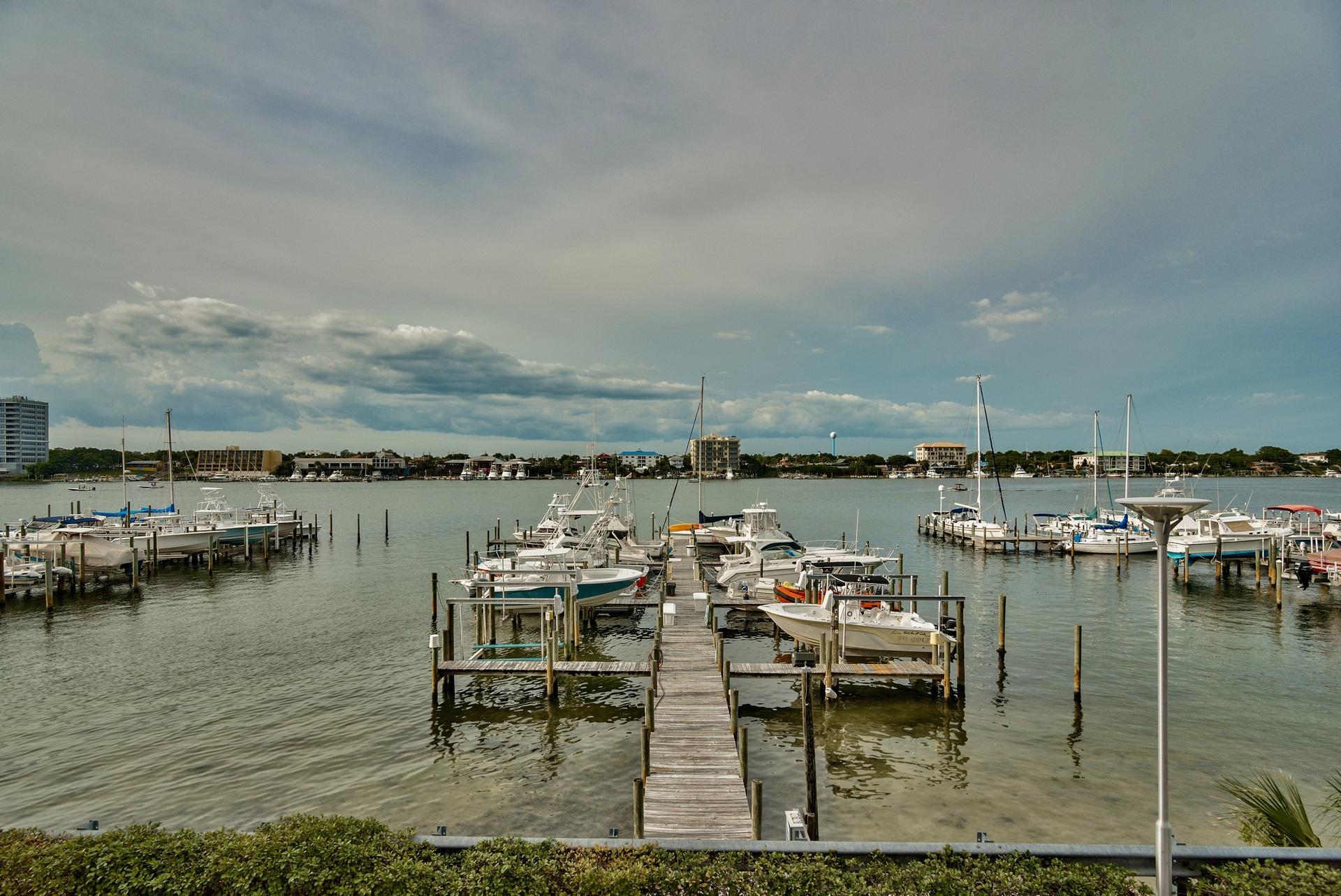 211 Durango Road, Unit 216 Destin, FL 32541 - Photo 4 of 35 a couple of boats are docked in a harbor