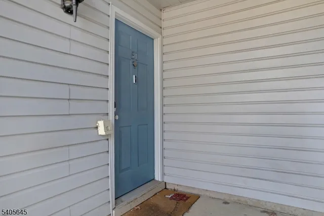 a view of front door