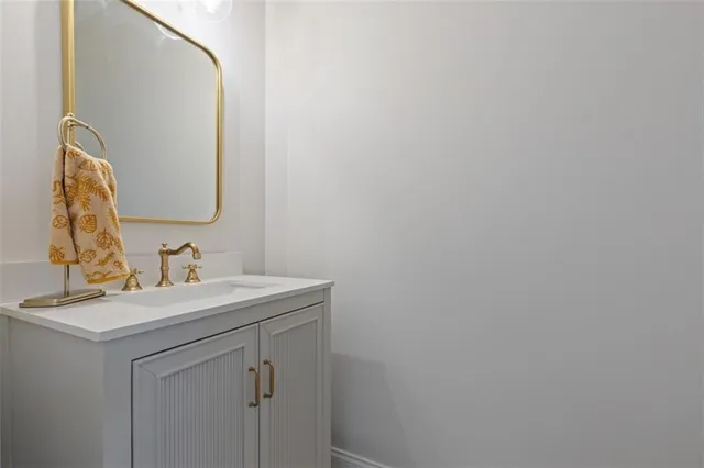 a view of a dining room with furniture window and chandelier