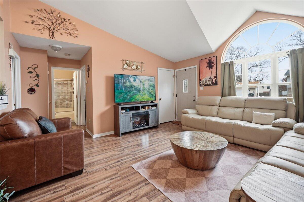 2258 Iris Street Portage, IN 46368 - Photo 5 of 29 a living room with furniture and a potted plant
