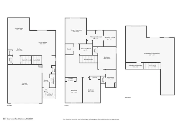 $429,900 | 2004 Clearwater Terrace, Shakopee, MN 55379