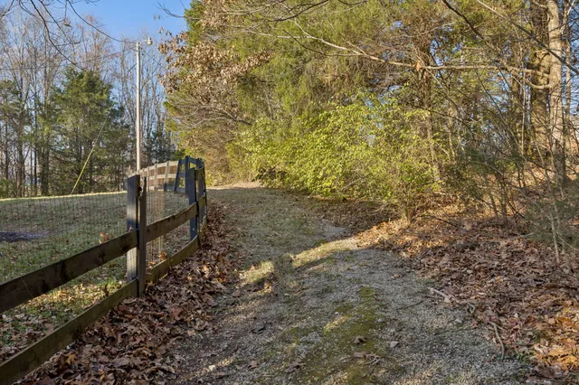 an aerial view of residential houses with city view